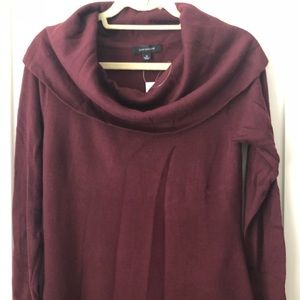 Ann Taylor Cowl Neck Sweater Dress. NWT